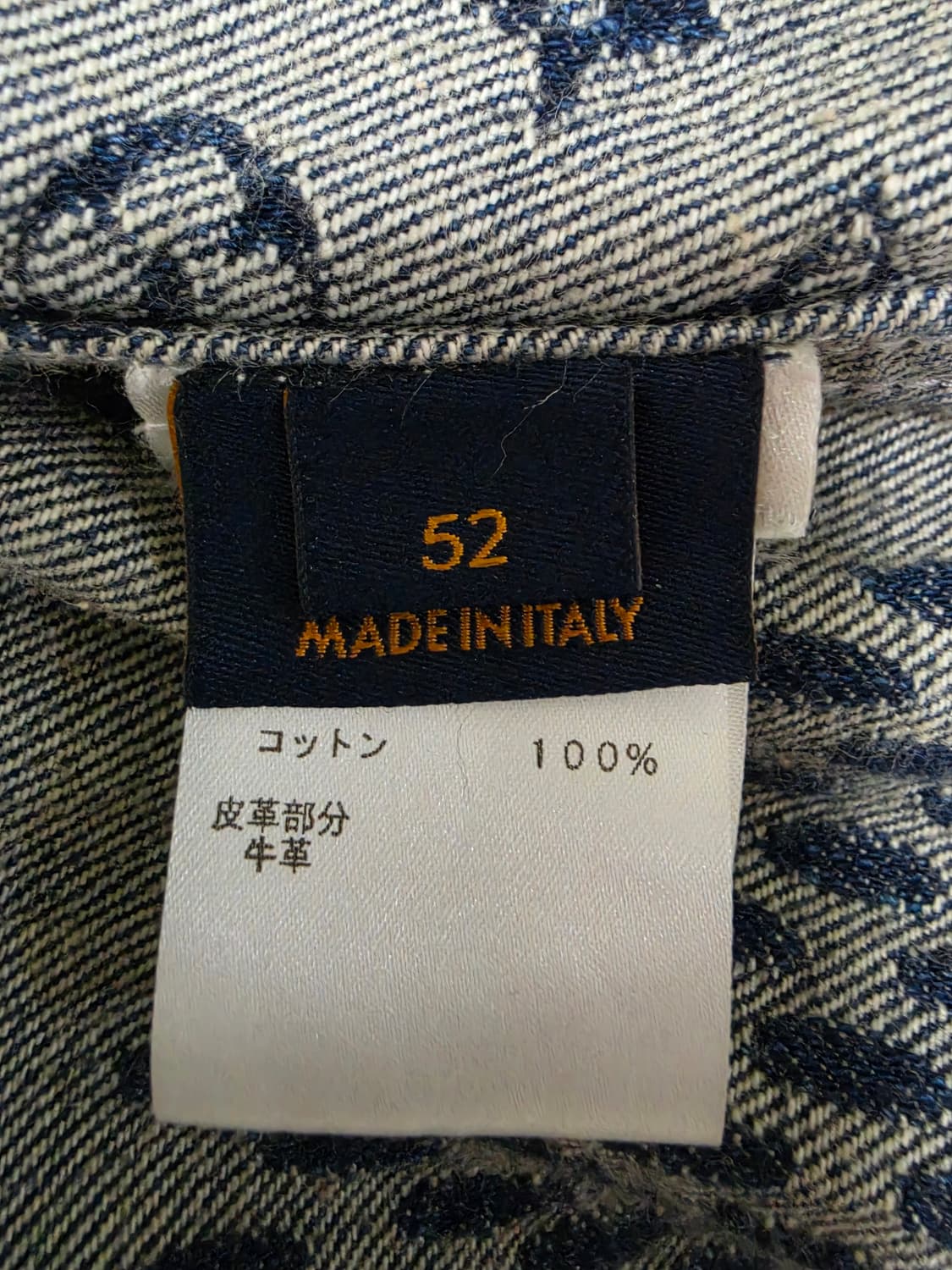 루이비통 니고 데심 트레커 청색 52사이즈 100-105사이즈 상품이미지5