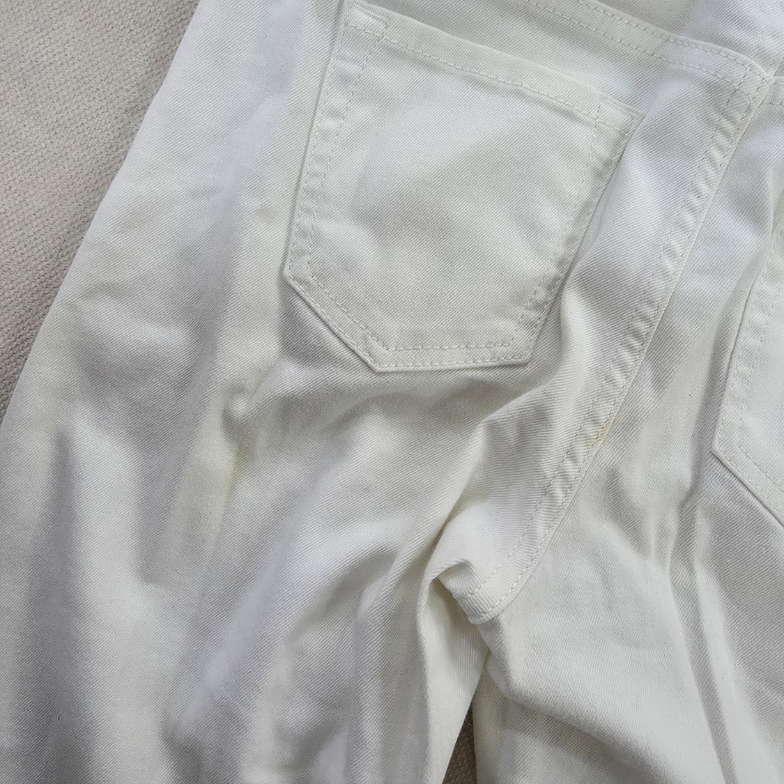 [28] 게스 여성 화이트 진 흰바지 1231J 상품이미지6