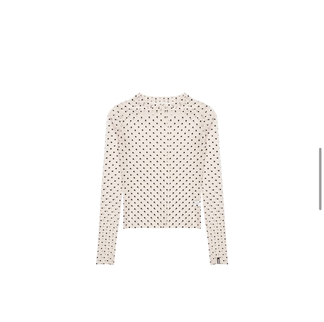 닉앤니콜 시스루티 2장(블랙&화이트) 상품이미지2