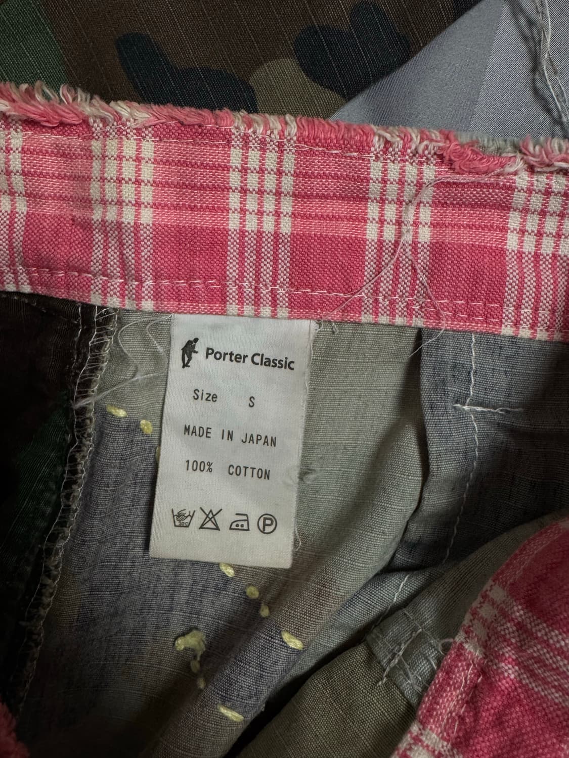 [S] 포터클래식 아카이브 카모플라주 코튼 팬츠 상품이미지5