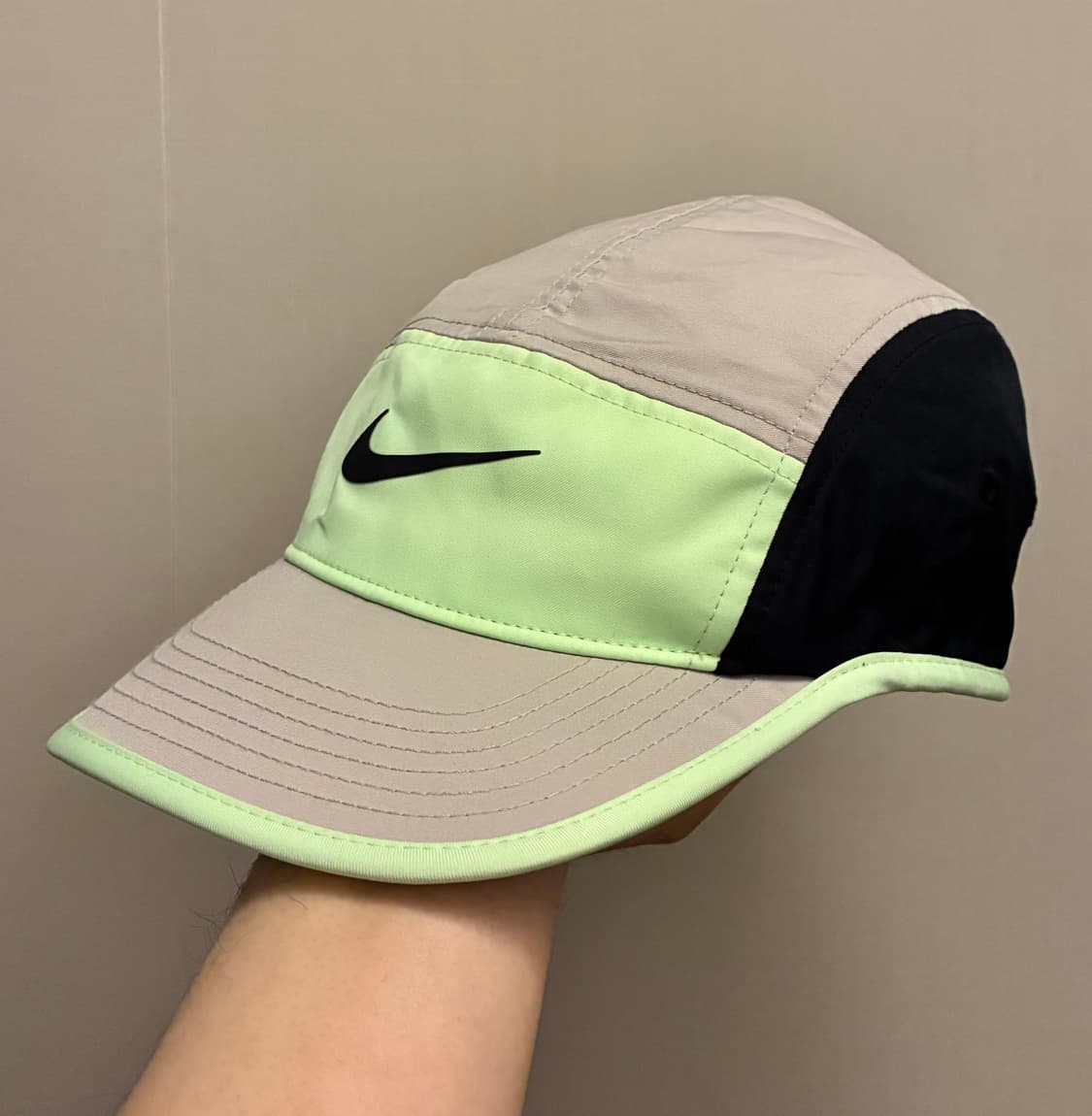 (M~L)나이키 드라이 핏 플라이 언스트럭처 스우시 캠프캡 러닝캡 상품이미지1