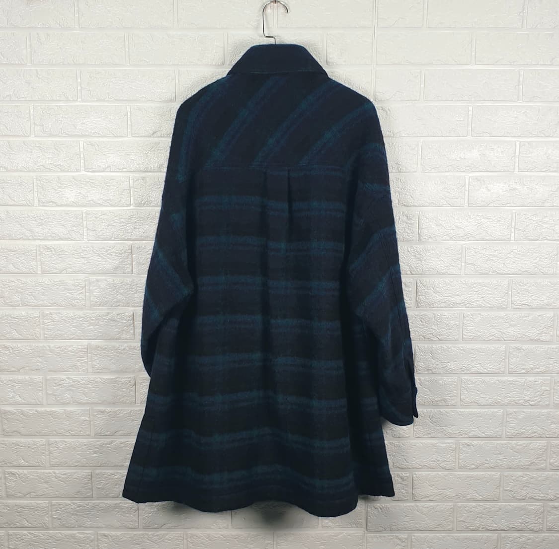 [F]스튜디오톰보이 오버핏 플란넬 셔츠 울 자켓 상품이미지2