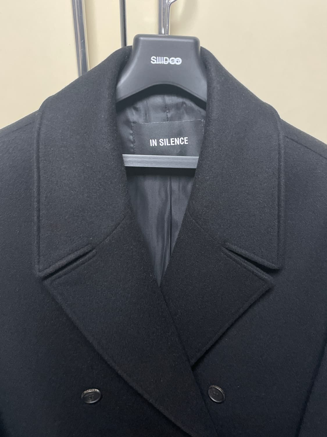 인사일런스 캐시미어 더블 롱코트 M 상품이미지5