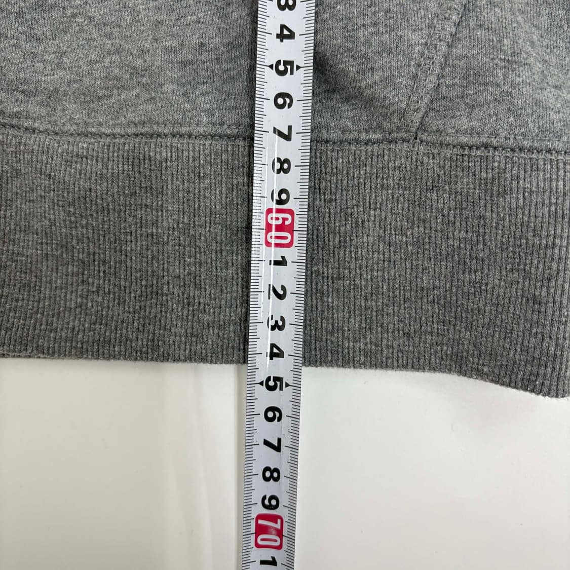 후아유 y2k 그레이 러블리힙 스웻 후드집업 희귀져지(L) 상품이미지6