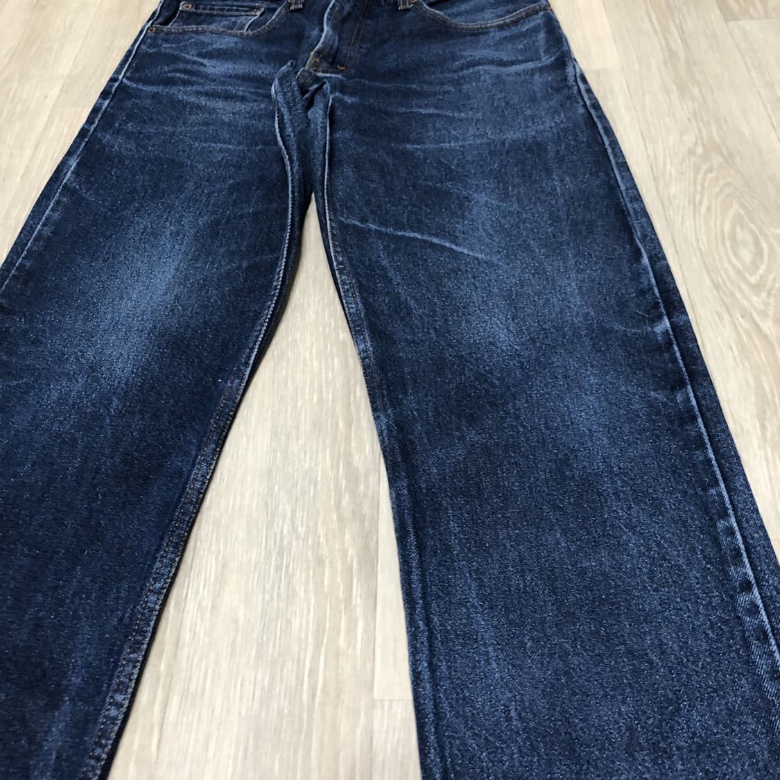 (32) 리바이스 Levi's 505 레귤러핏 중청 하드 워싱 데님 상품이미지4