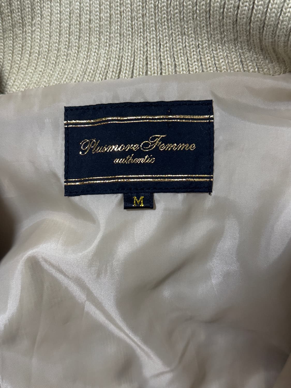 빈티지 래빗퍼 하이넥 니트집업 y2k goa 상품이미지6