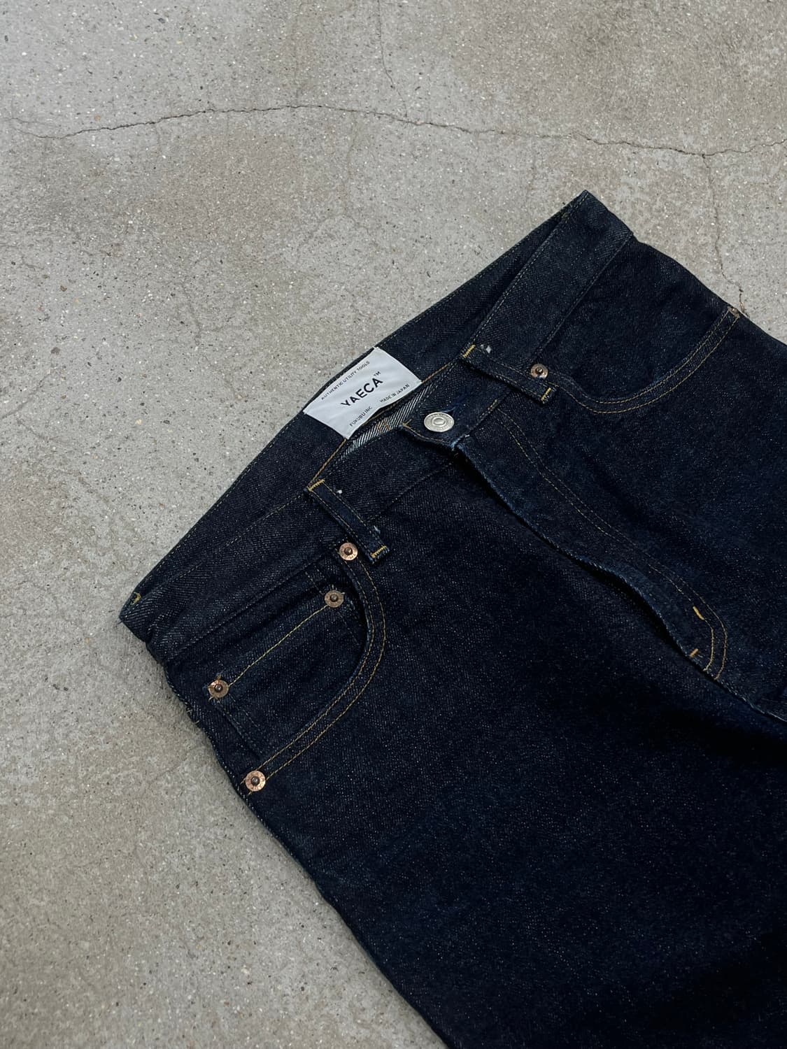 YAECA selvage denim pants  상품이미지2