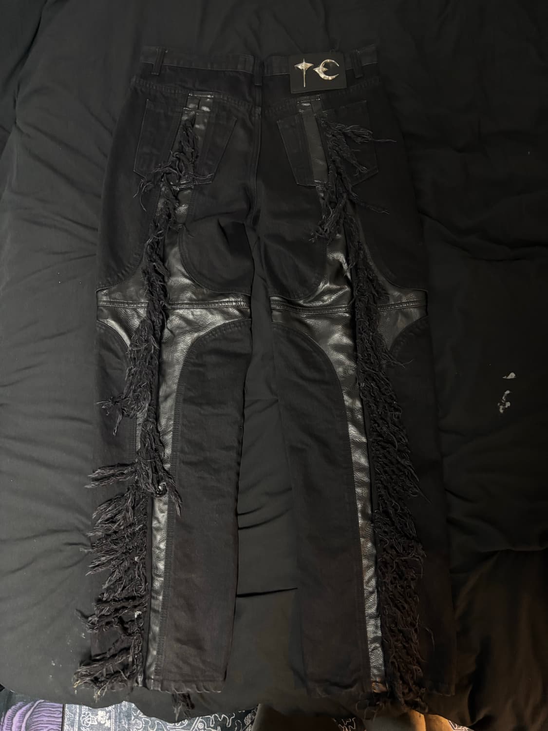 떠그클럽 모히칸 레더 데님 2사이즈 상품이미지3