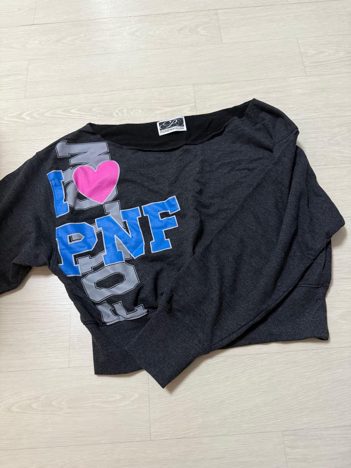 플리즈노팔로우 스웻셔츠  상품이미지2