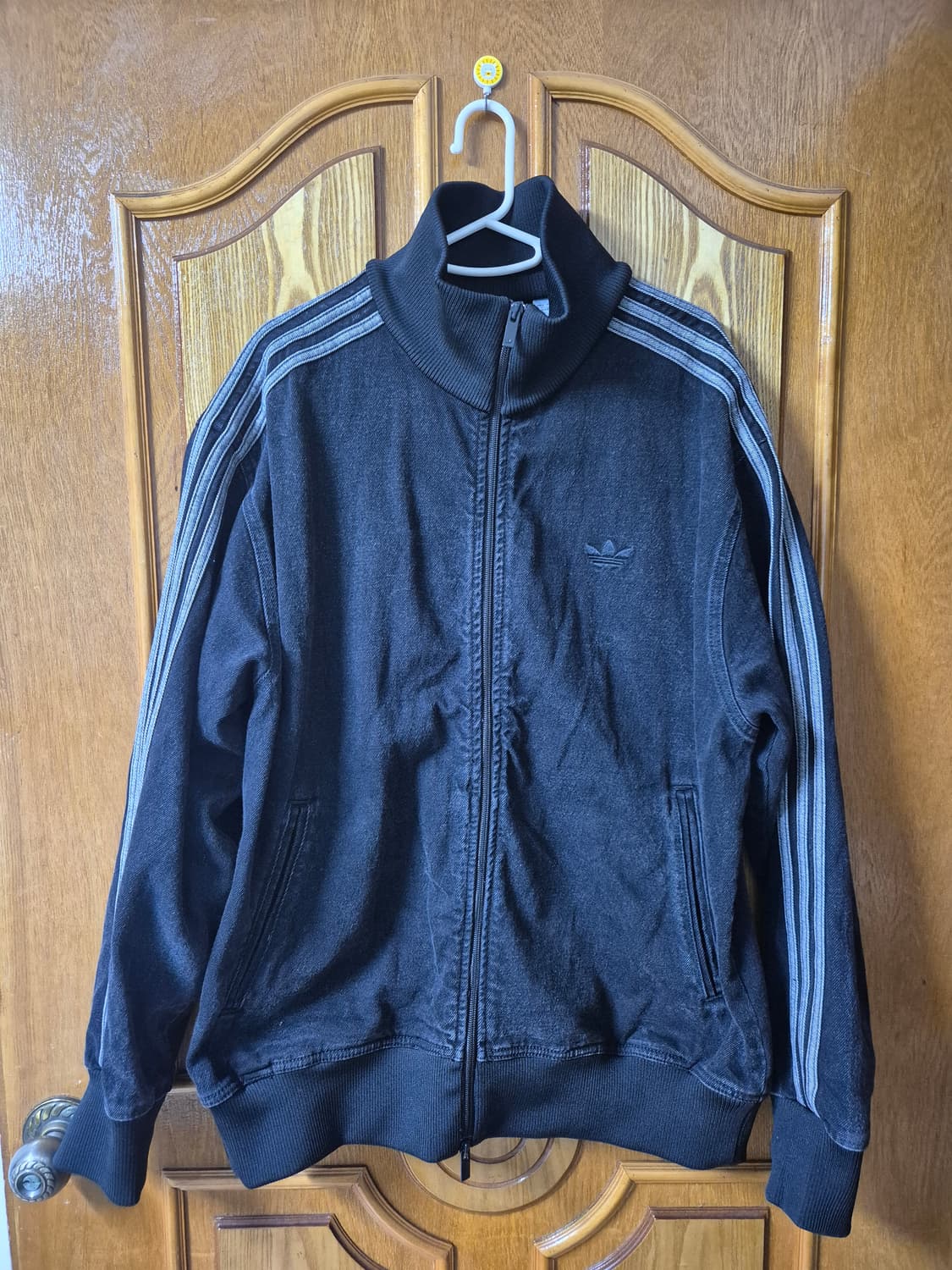 아디다스 데님 파이어버드 트랙탑 블랙 XL 상품이미지2