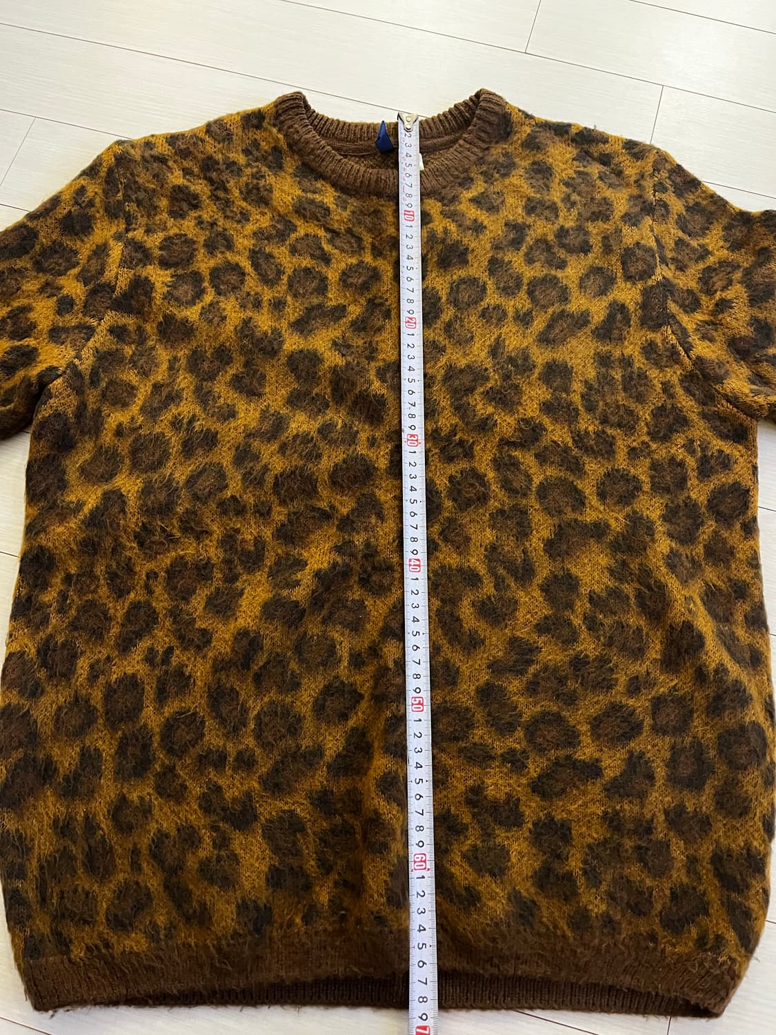 ZARA 레오파드 니트  상품이미지5