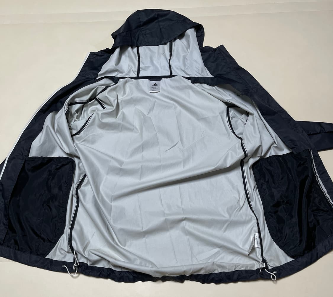 아디다스 레알 마드리드 12/13 시즌 블랙 윈드브레이커  재킷 상품이미지4