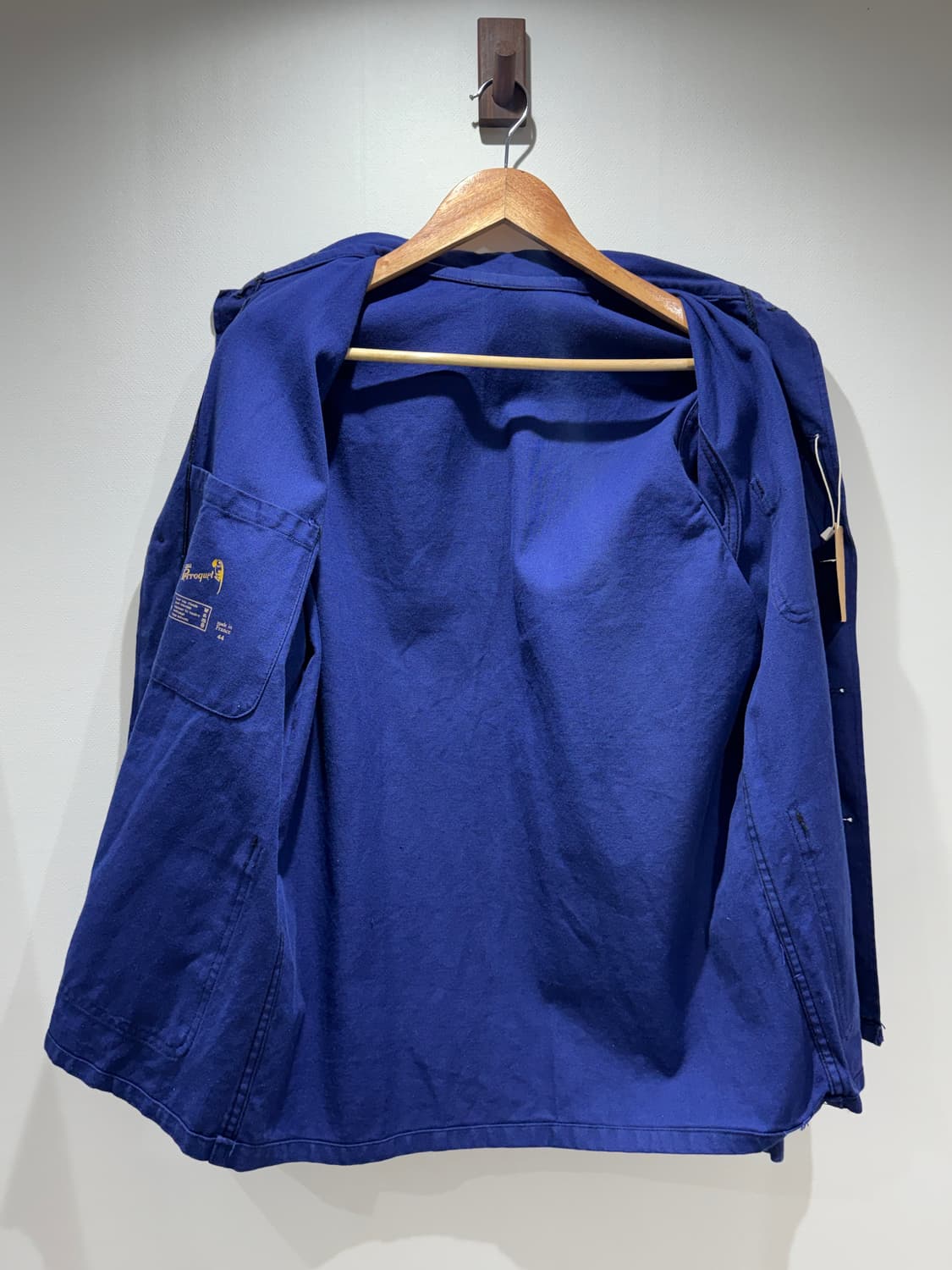 빈티지 Au Perroquet 프렌치 워크 자켓 상품이미지4