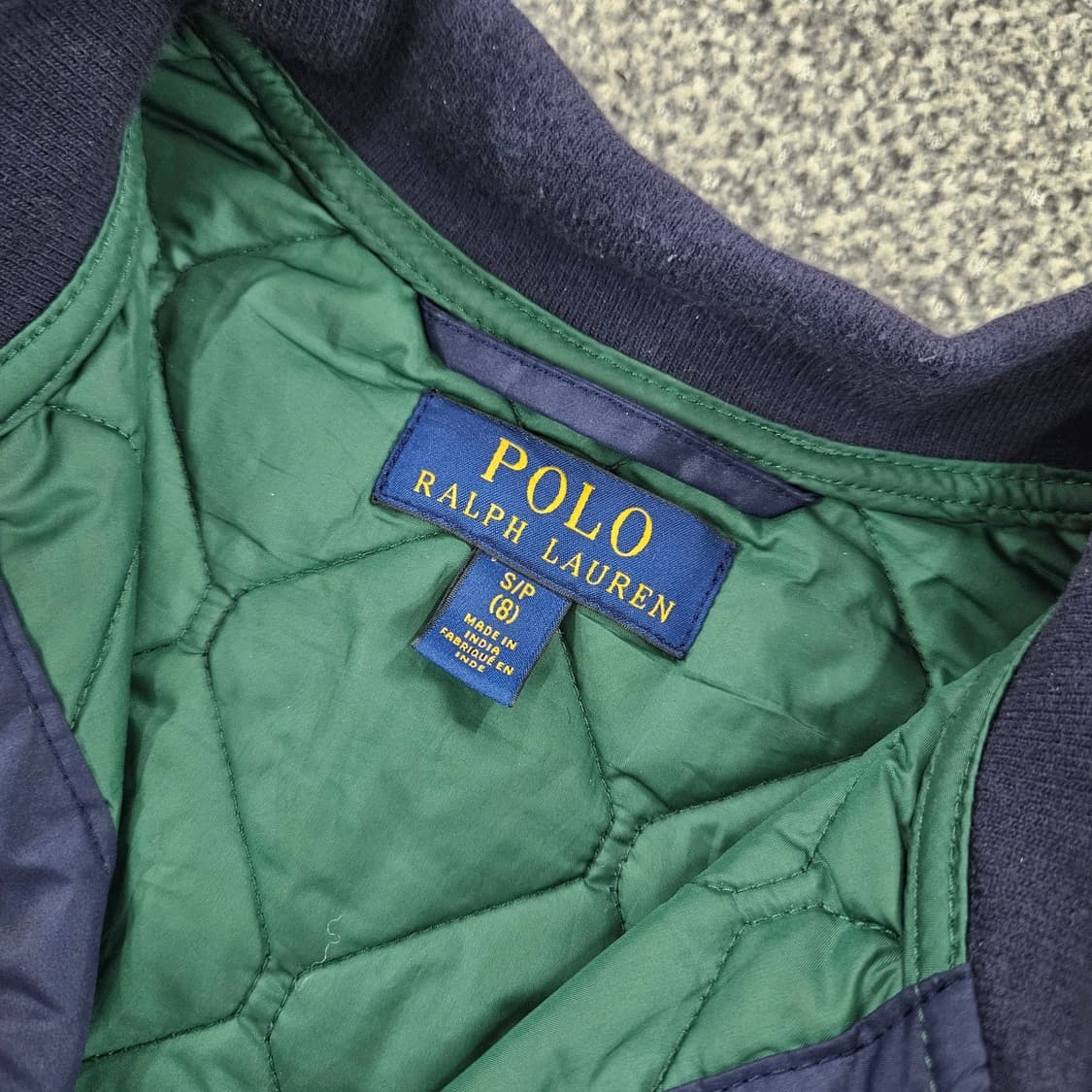 [S/P] 폴로 랄프로렌 키즈 퀄팅 누빔 자켓 1110J1 상품이미지3