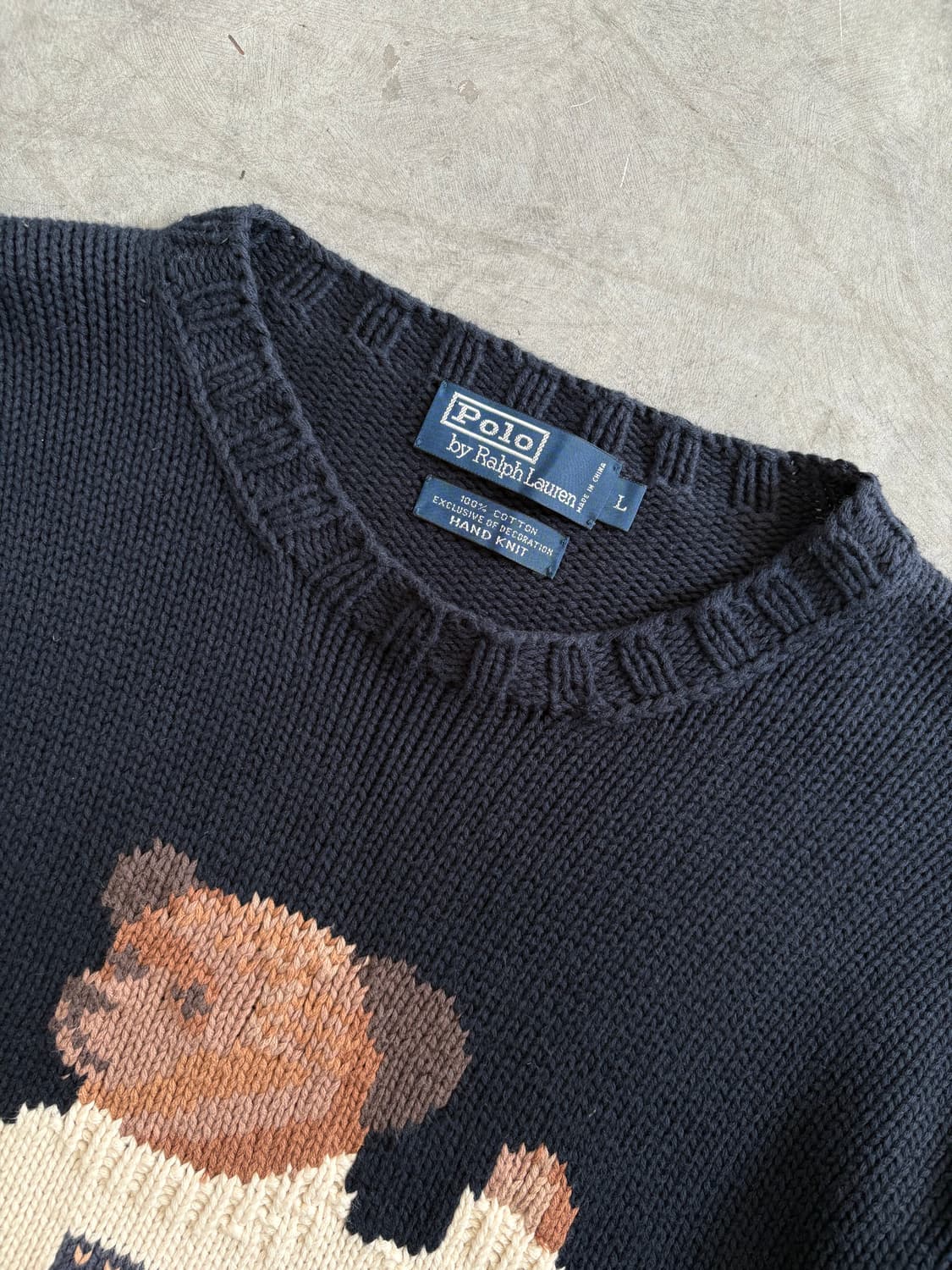 Polo 폴로 랄프로렌 싯다운 베어 니트  상품이미지3