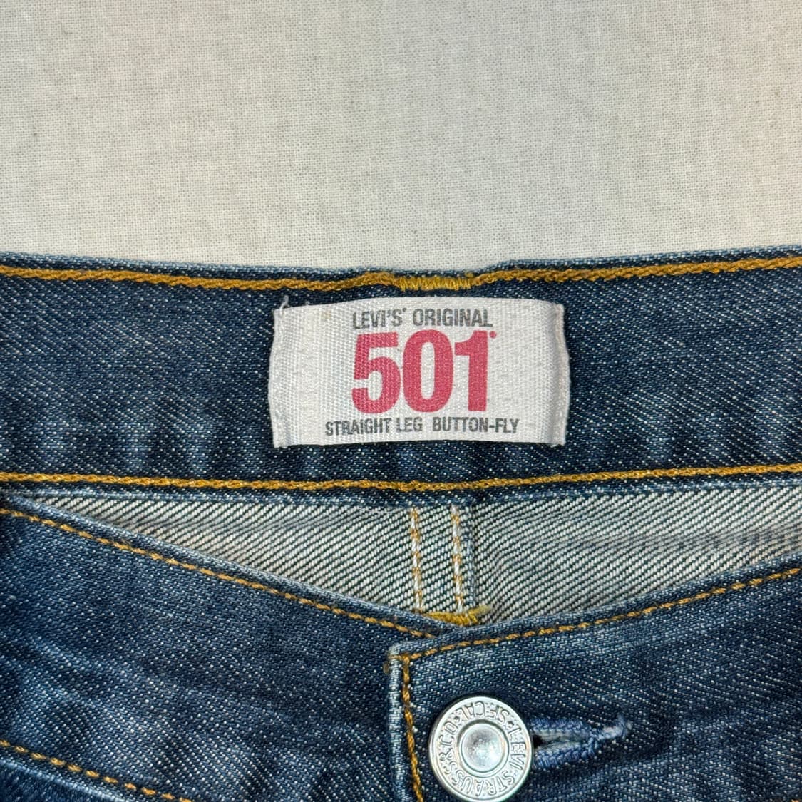 36inch) 리바이스 501 버튼플라이 데님 청바지 상품이미지7