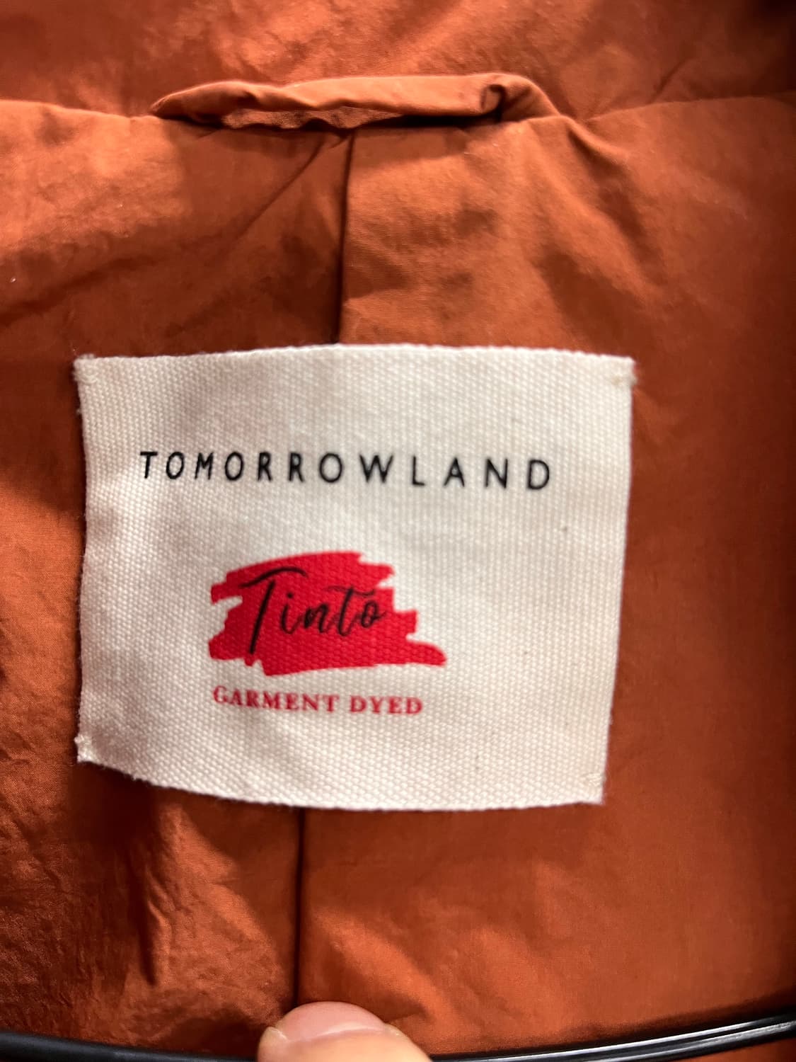 투모로우랜드 TOMORROWLAND 오렌지 코트 M 상품이미지5