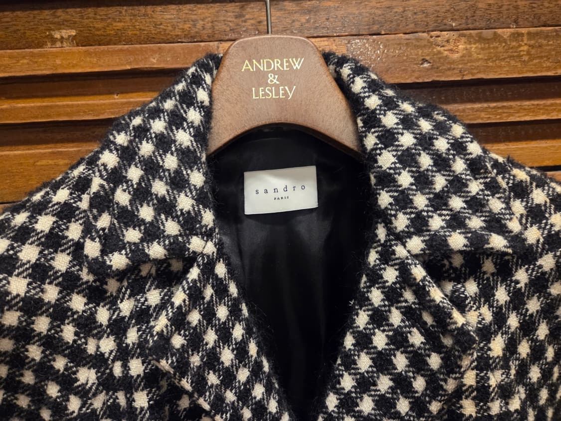 산드로 트위드코트 상품이미지5