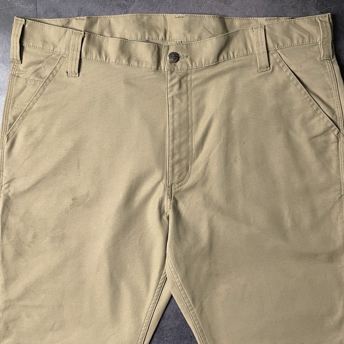 CARHARTT 칼하트 베이지 유틸리티 워크 팬츠 A01066 상품이미지2
