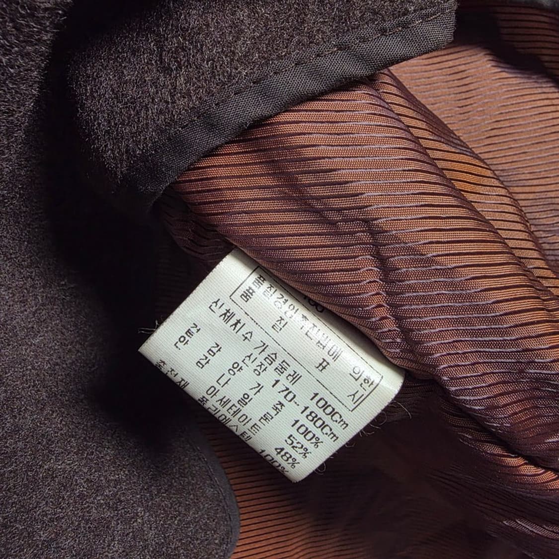 Ventura 빈티지 브라운 누벅 레더 사파리 자켓 상품이미지9