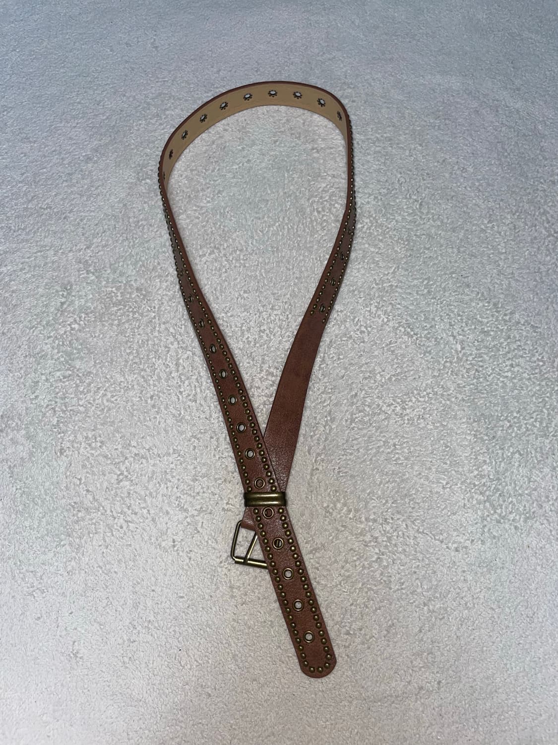 brown studs belt 스터드 벨트 상품이미지2