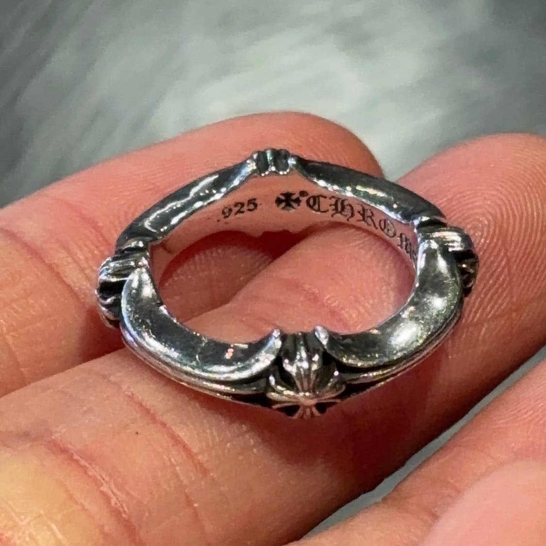 크롬하츠 플러스앤본링 us3.5(국내 6-7호) 상품이미지5