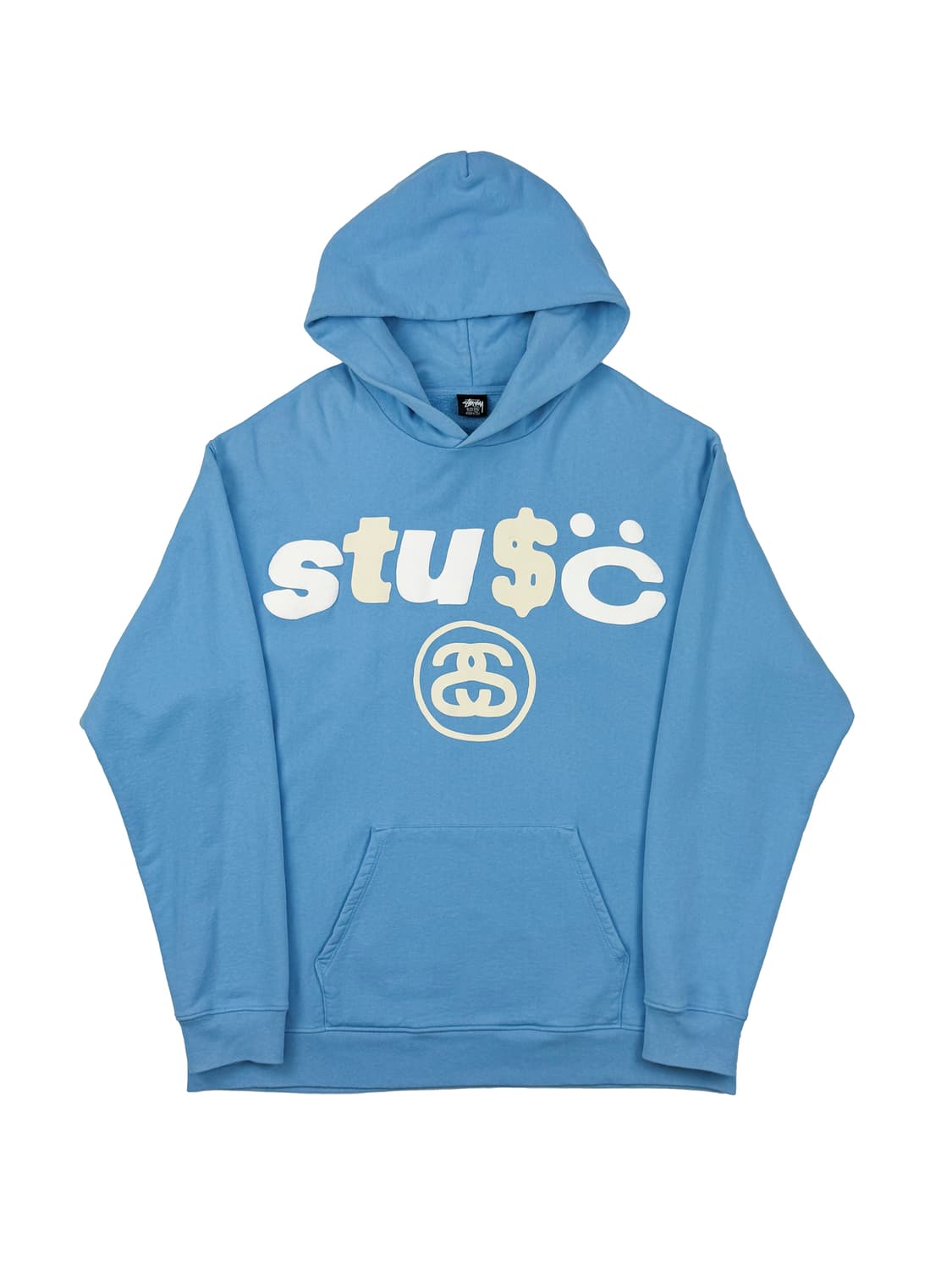 스투시 x CPFM 8볼 피그먼트 다이드 후드 블루 상품이미지1
