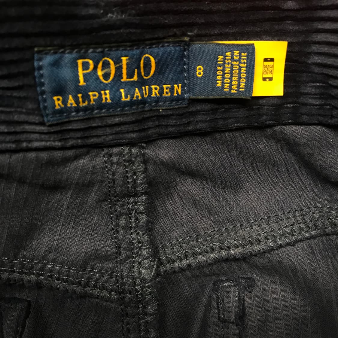 폴로 랄프로렌 QR 코듀로이 팬츠 네이비 8 상품이미지6