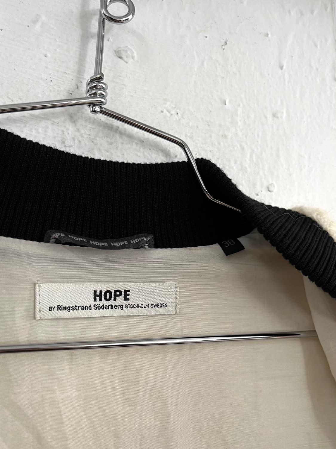 HOPE 호프 울 레더 봄버자켓 상품이미지6