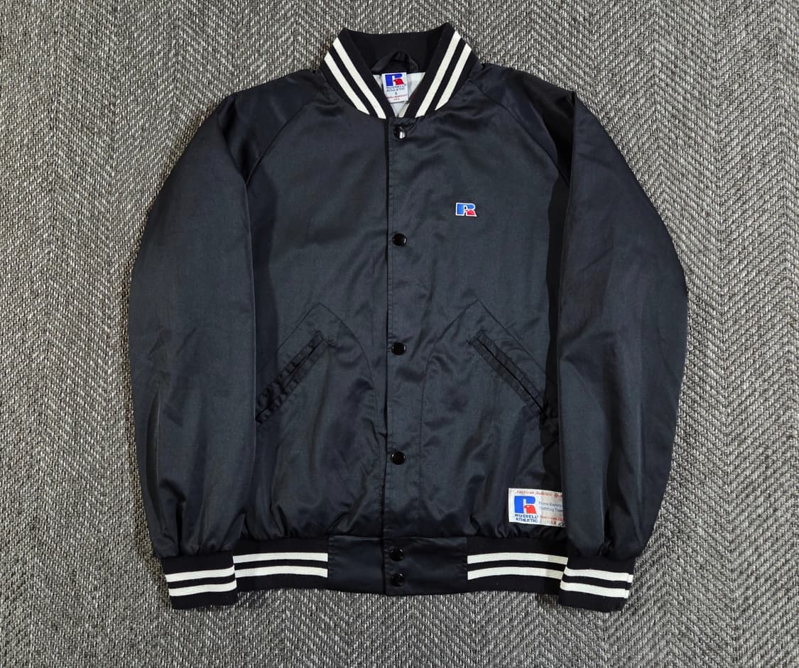 러셀 Russell 블랙 스타디움 바시티 자켓
 상품이미지1