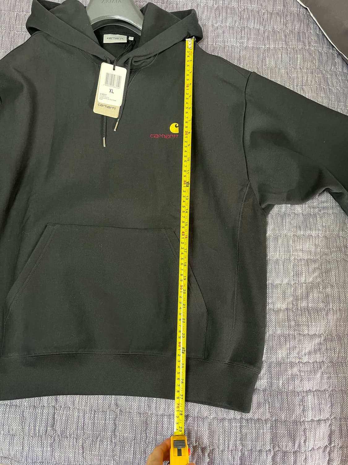 칼하트 wip 후드티 블랙 XL (새상품) 상품이미지5