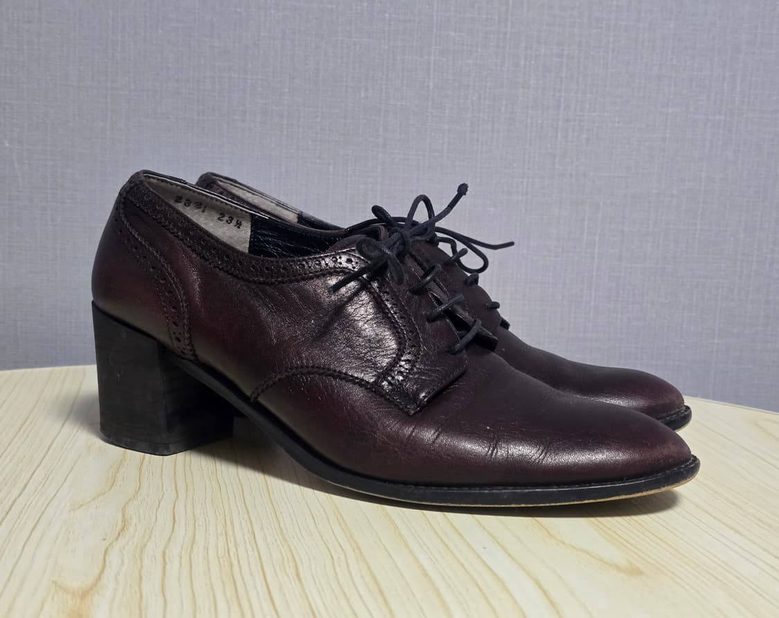 Margaret Howell 마가렛 호웰 레더 펌프스 드레스 슈즈 235 상품이미지2