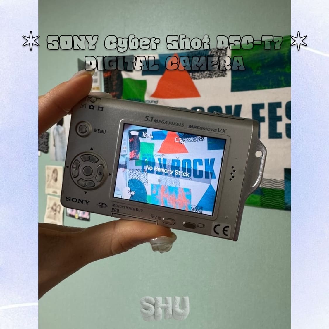 소니 사이버샷 DSC-T7 컴팩트 미니 디카 실버 상품이미지2