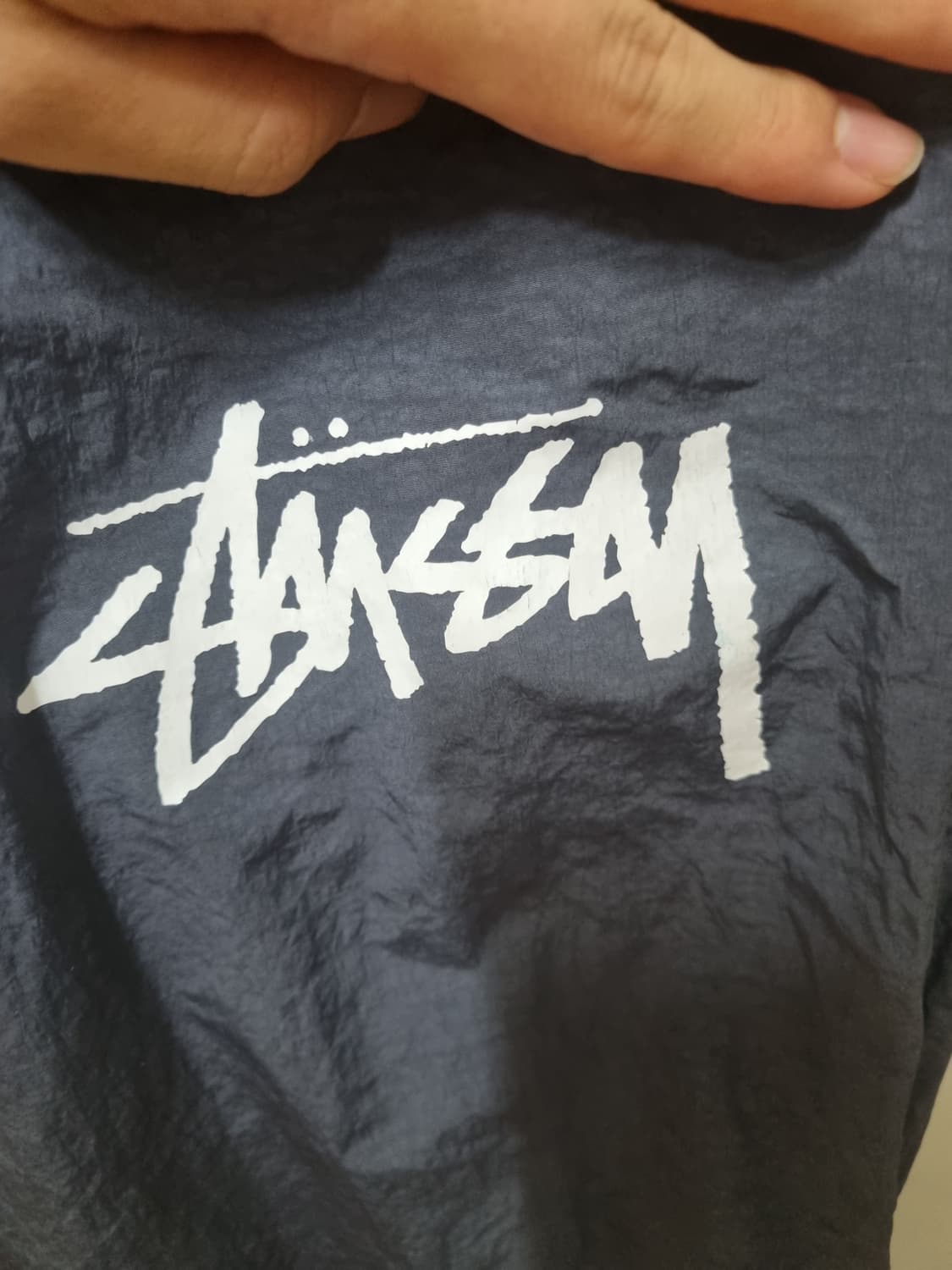 [M] 나이키x스투시 비치 팬츠 오프느와르 블랙 상품이미지5