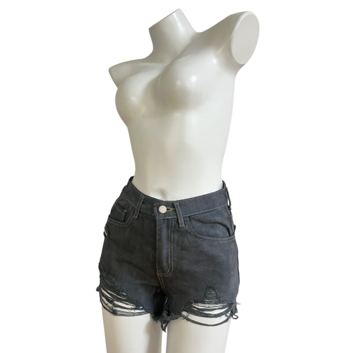 Vintage grunge washed shorts 상품이미지2