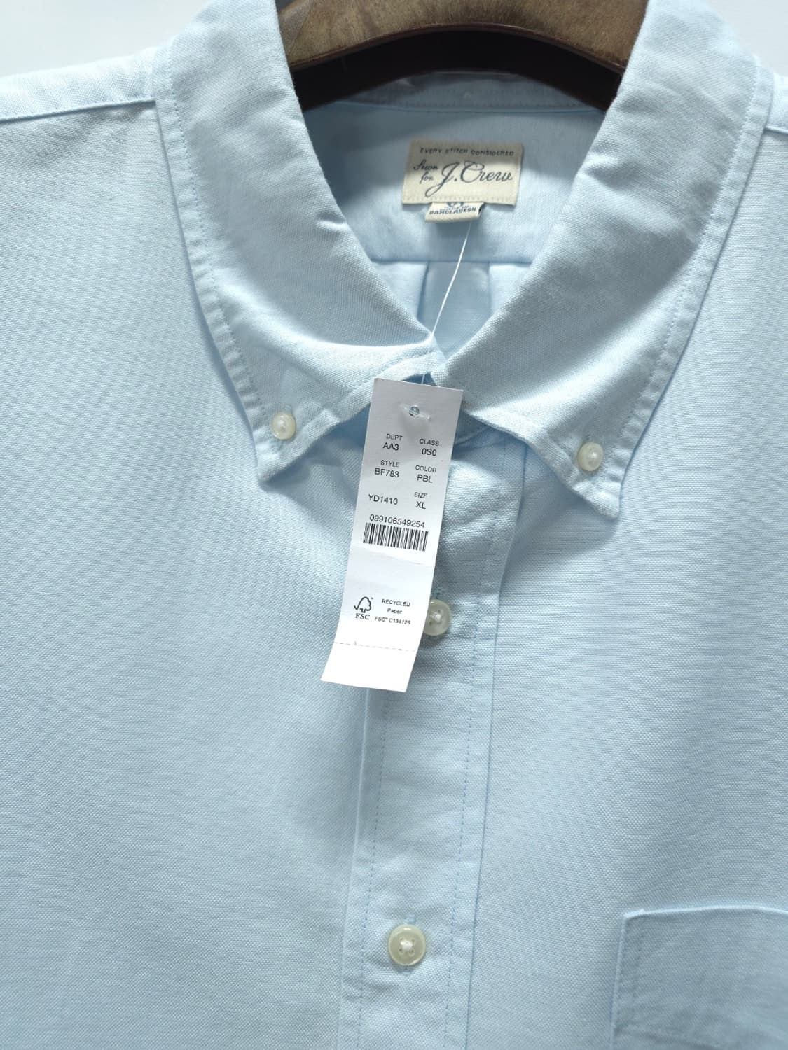 새상품) J.CREW 릴렉스핏 셔츠 (110~115) 상품이미지9