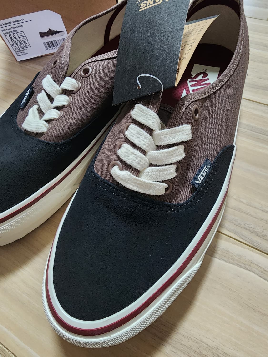 반스MTE어센틱리이슈44스니커즈신발브라운270 상품이미지7