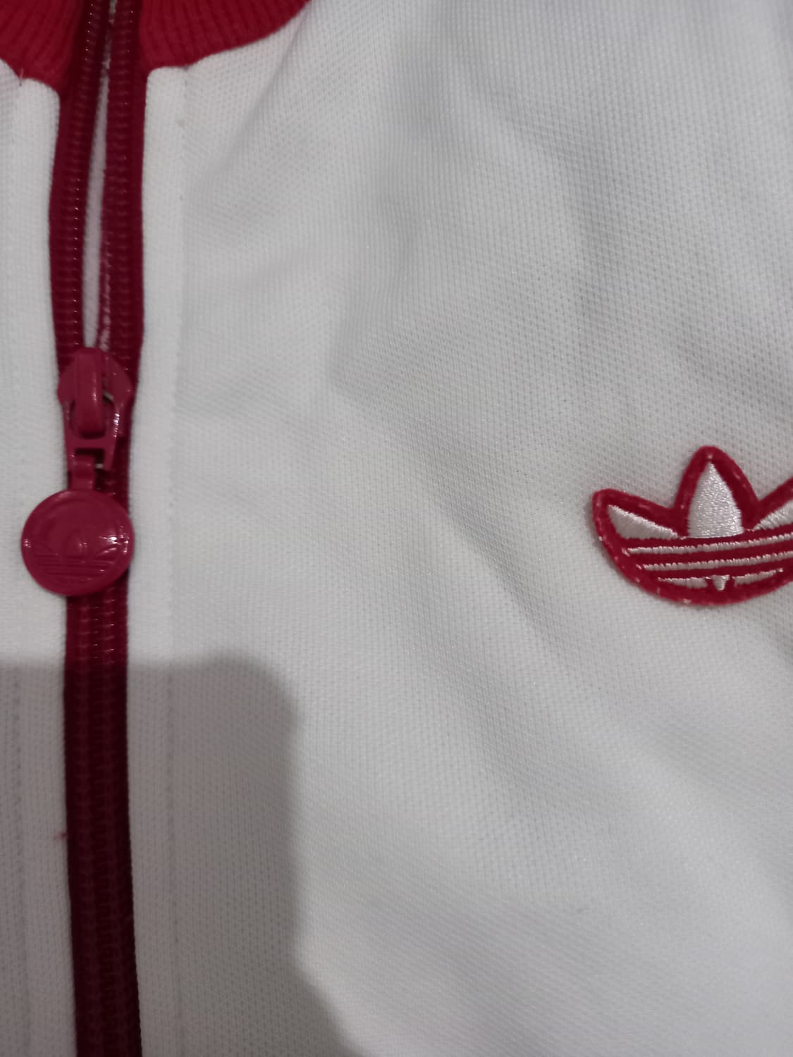 아디다스 도쿄 흰빨 화이트 저지 져지집업 95/M 상품이미지3