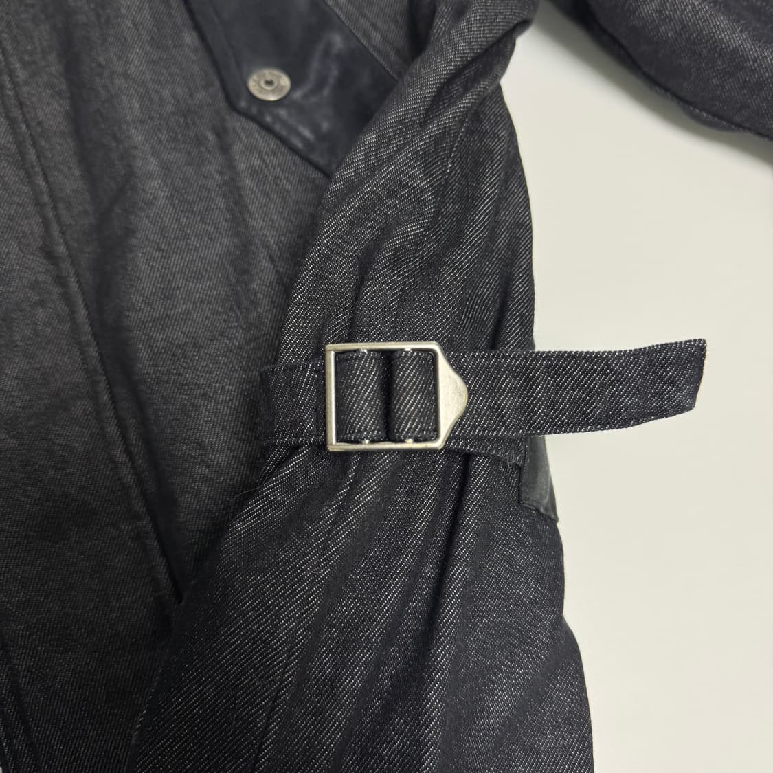 FUBU 후부 00년대 머스탱 데님 후드 코트 자켓 상품이미지6