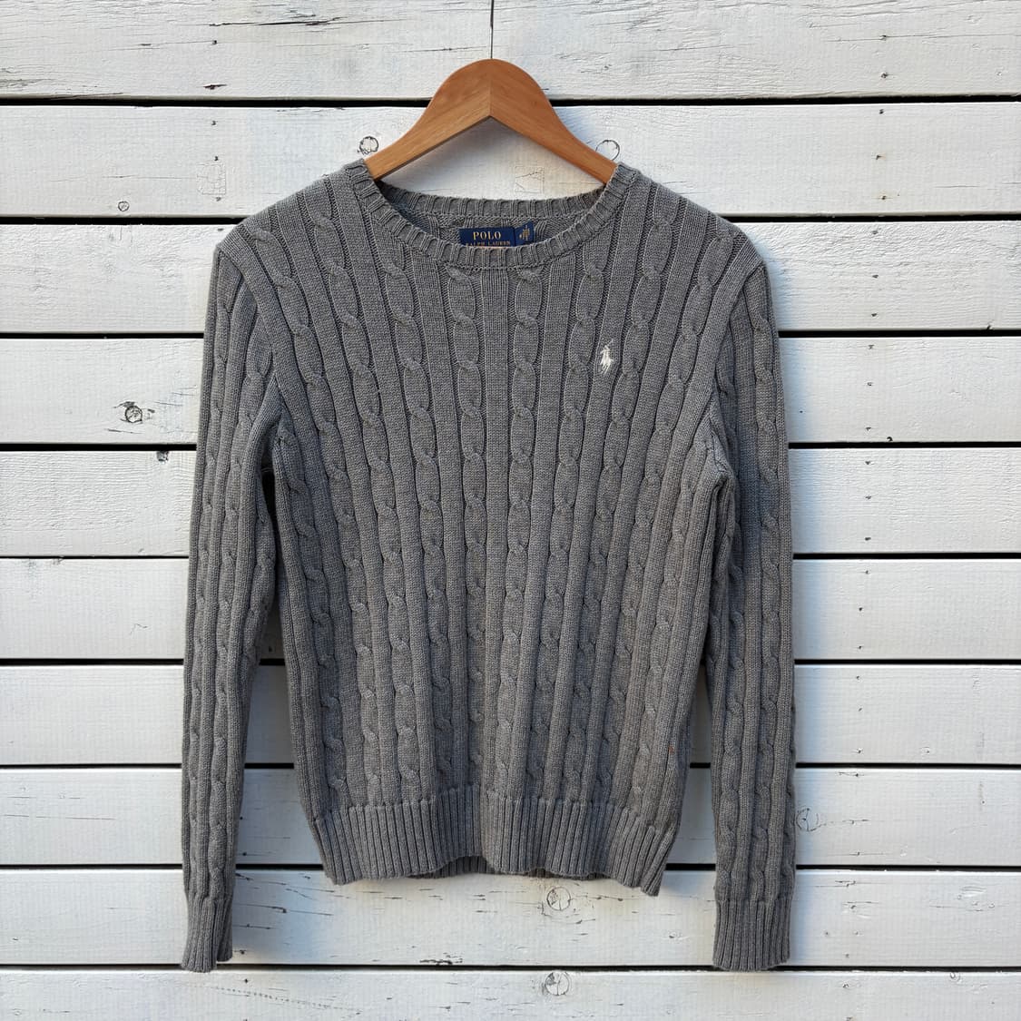 Polo 폴로 케이블 꽈배기 니트 상품이미지1
