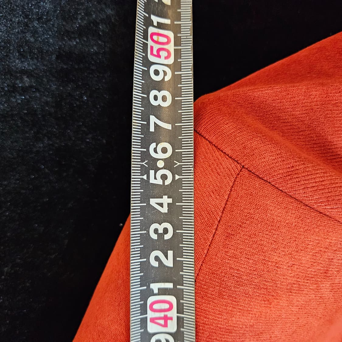 Ghibli 오렌지 스웨이드 콤비 자켓 105 상품이미지6