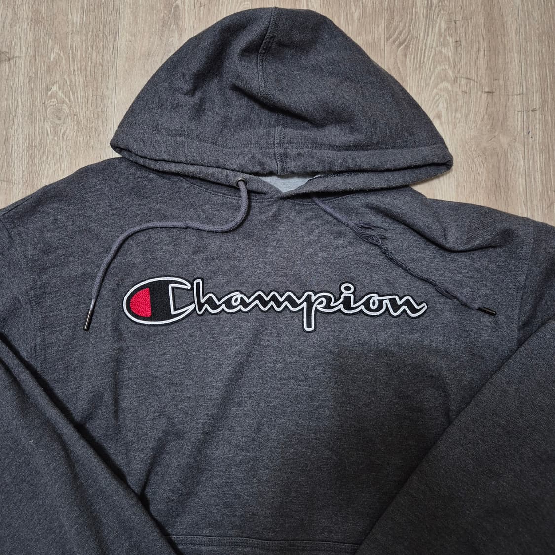 챔피온 스펠아웃 자수 빅로고 후드티 상품이미지2