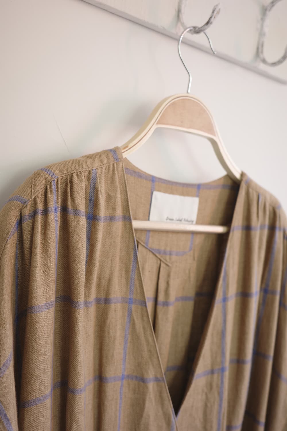 일본 빈티지 린넨 롱 로브 원피스 (벨트 세트) 상품이미지3