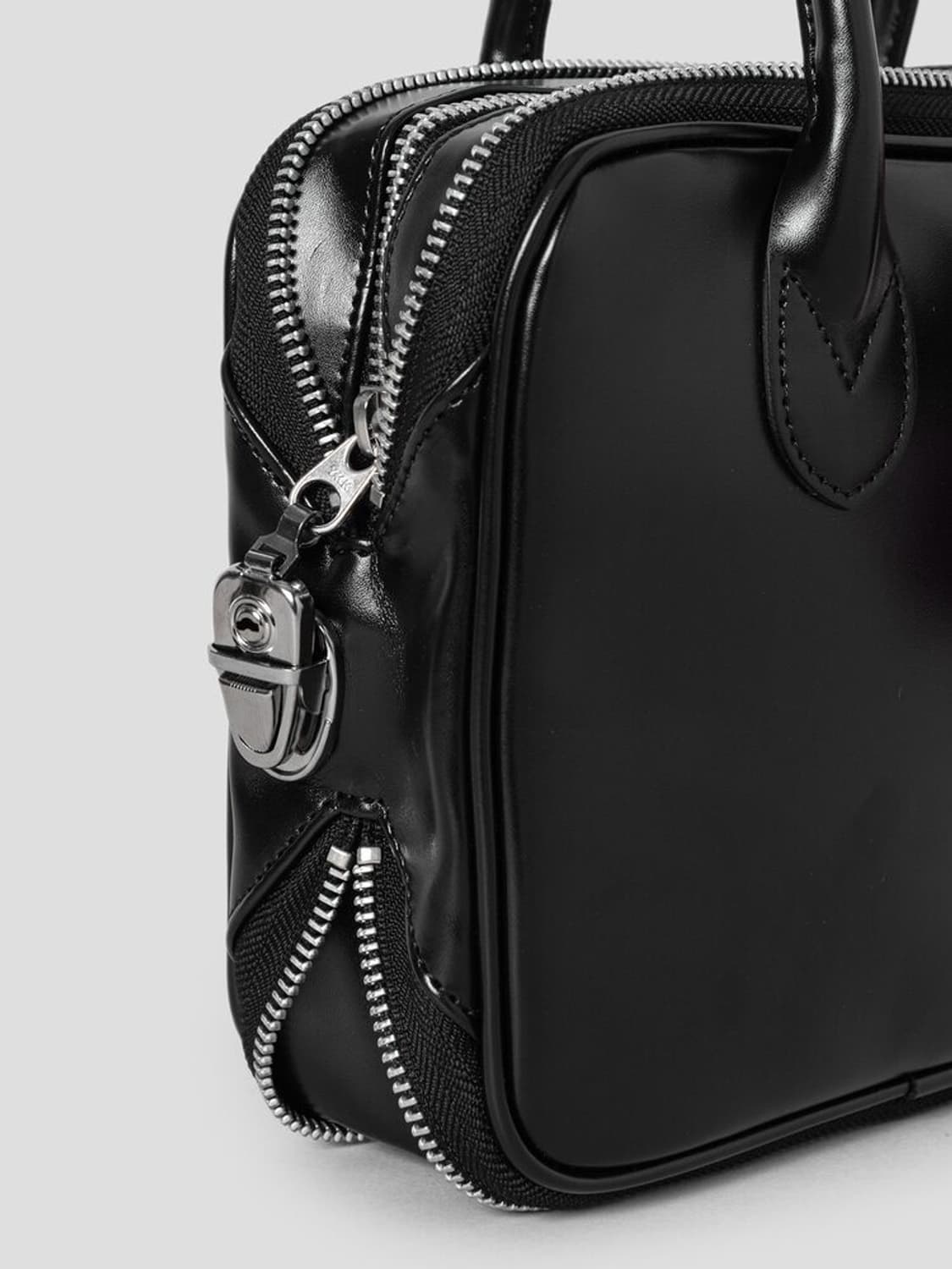 꼼데가르송 걸 26ss 멀티 참 토트백/블랙 상품이미지3