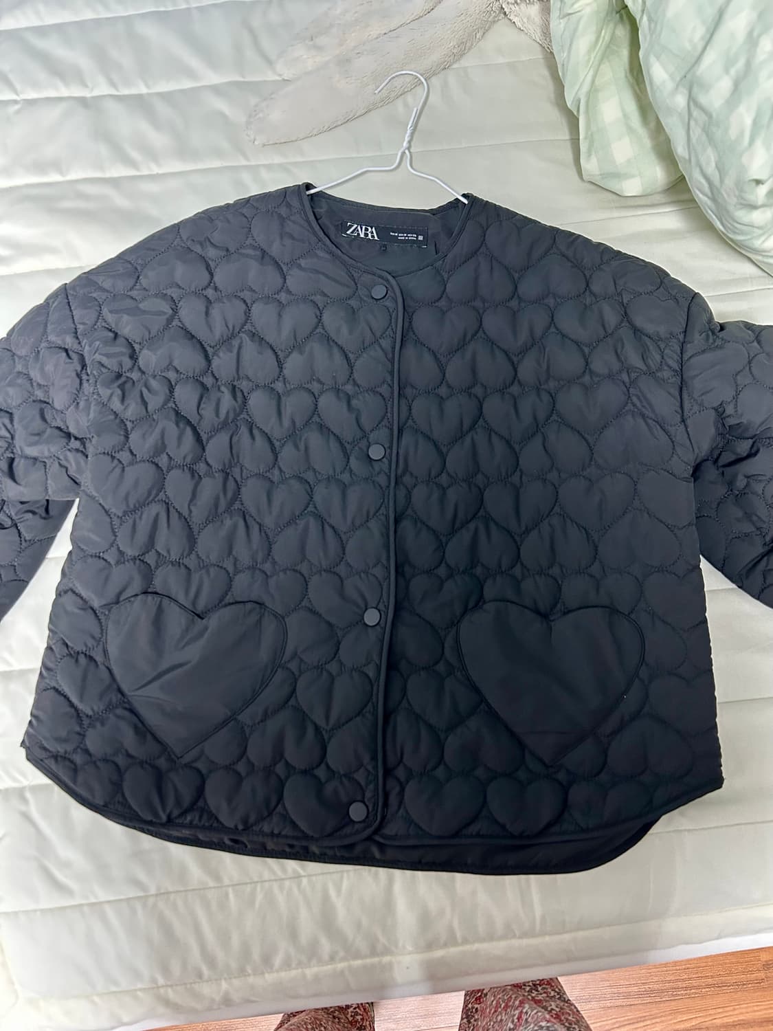 자라 하트 패딩 상품이미지2