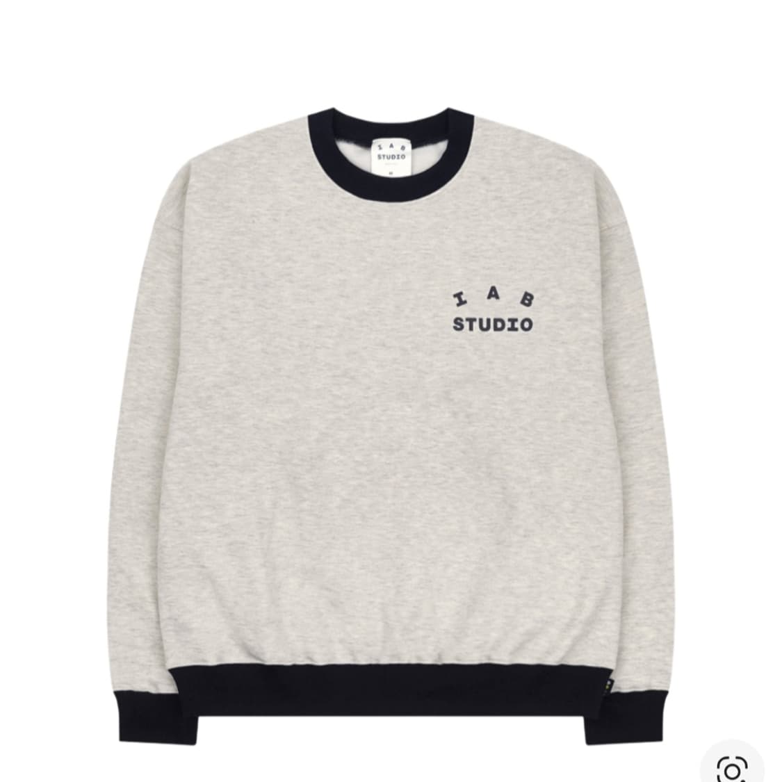 아이앱 스튜디오 스웨트셔츠 오트밀 네이비 상품이미지1