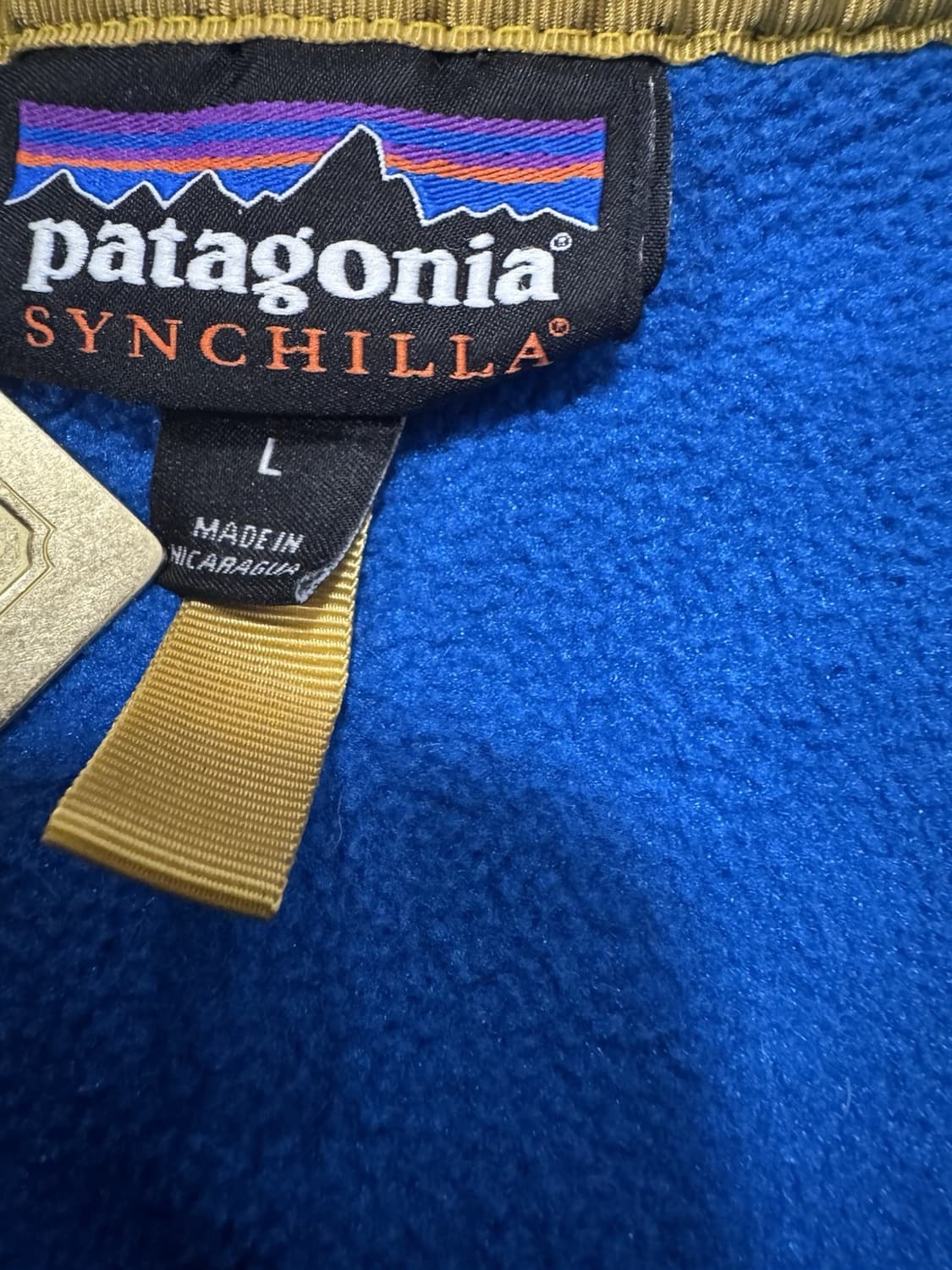 10s 파타고니아 신칠라 스냅-T 블루/라이트 블루 상품이미지3