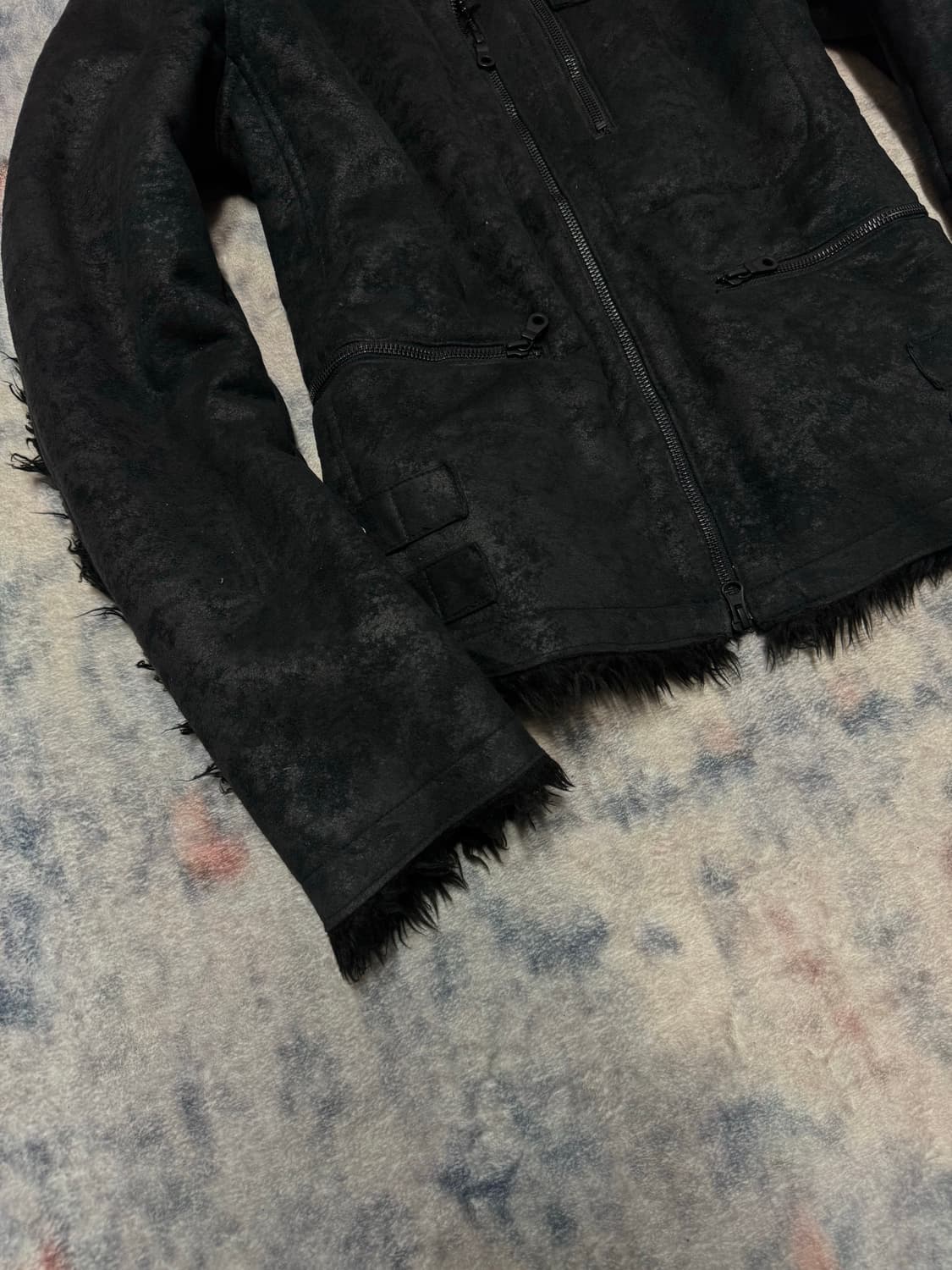 Unknown vkei trimming fur jacket 상품이미지5