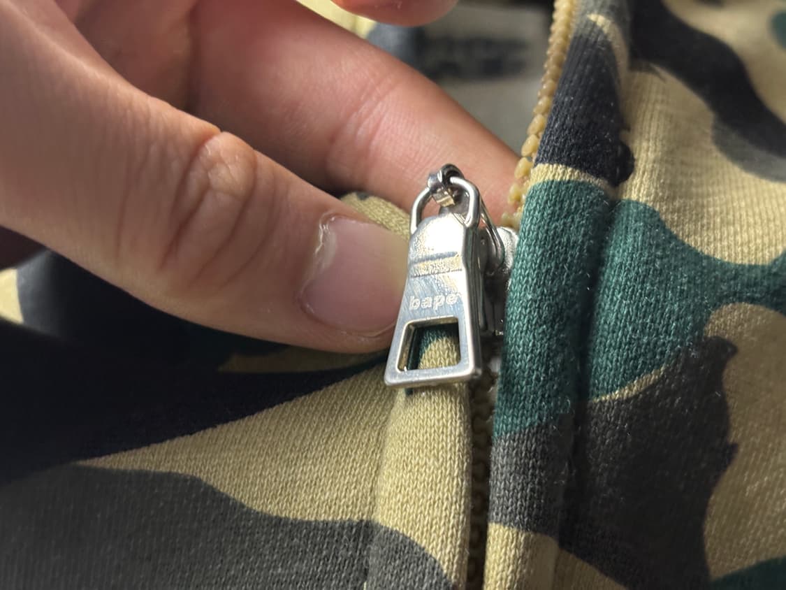 베이프 카모 비즈 후드집업 상품이미지4