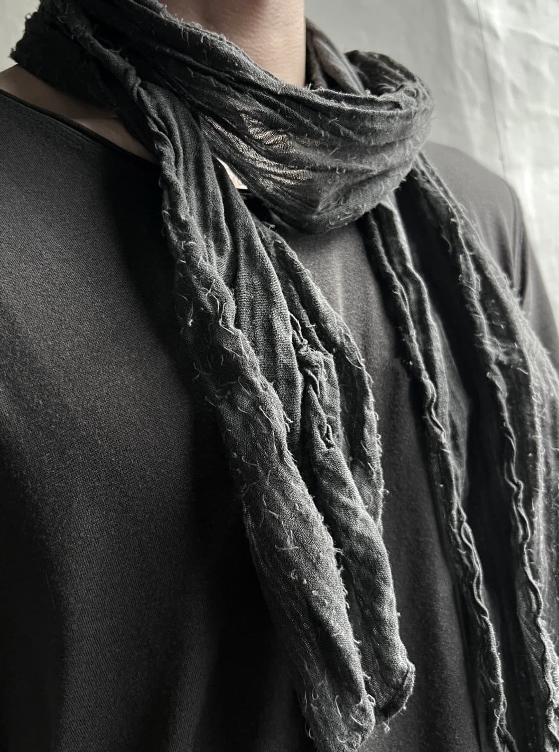 Blackmerle endo scarf (endo grey) 상품이미지8